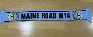 マンチェスター・シティ “MAINE ROAD M13” マフラー【正規品/未使用美品】 Manchester City FC