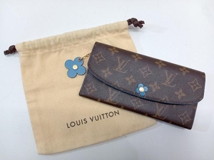 LOUIS VUITTON ルイヴィトン モノグラム ポルトフォイユ・エミリー M63895 長財布