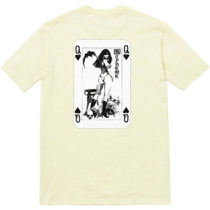 即決 supreme Vampirella card tee yellow