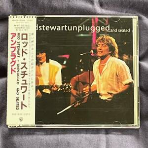 【国内盤・帯付き】ロッド・スチュワート アンプラグド　Rod・Stewart unplugged