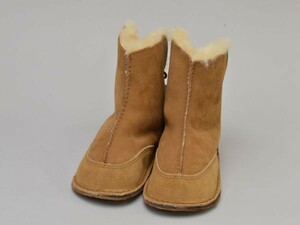 アグオーストラリア UGG Australia I BOO ブー INFANTS 5206 CHE ベビー ムートンブーツ Lサイズ ブラウン ベビー キッズ F-LSHOE4628