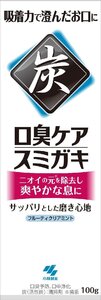 スミガキ 炭配合(清掃剤) 口臭予防 歯みがき フルーティクリアミントの香り 100ｇ