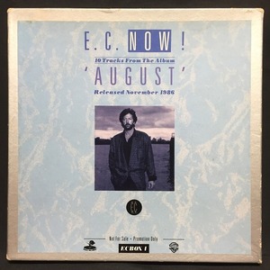 ERIC CLAPTON / E.C. NOW ! 10 TRACKS FROM THE ALBUM AUGUST (UK-ORIGINAL)