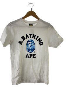 A BATHING APE◆Tシャツ/XS/コットン/WHT