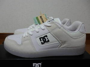 即決☆レア！限定！♪新品未使用 DC SHOES ＤＣシューズ スニーカー マンテカ ４ MANTECA 4 S M SHOE 26.0cm ホワイト ブラック