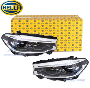 HELLA製 純正OEM BMW 5シリーズ G30 G31 F90 M5 LED ヘッドライト ヘッドランプ ライト ランプ 左右 63117214963 63117214964