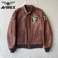 AVIREX アヴィレックス A-2 牛革 FLYING TIGERS 40