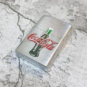 【廃盤 希少】 ZIPPO ジッポー コカ・コーラ 2001年製 喫煙具 タバコ オイルライター Coca-Cola 瓶