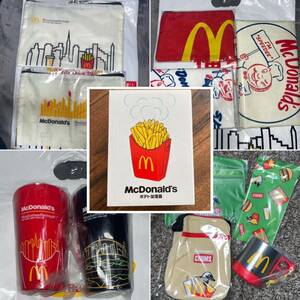 【13点】マクドナルド 福袋 2024 2023 2022 2021 ポテト加湿器 Manhattan Portage chums ミニショルダー ステンレス二層マグカップ