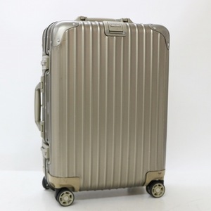 006413★正規品★リモワRIMOWA★トパーズチタニウム Cabin S 機内持込可スーツケース 4輪 32L★