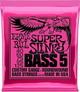 正規品 ERNIE BALL 2824 ベース弦 5弦 (40-125) 5-STRING SUPER SLINKY