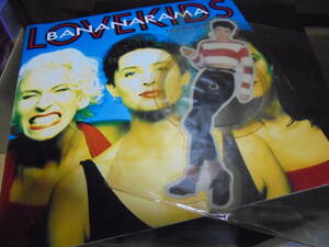 Bananarama 変形ピクチャーディスク＆ツアーパンフ