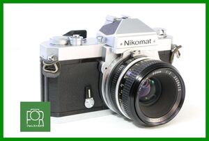 【同梱歓迎】実用■Nikon Nikomat FT2 シルバー / 非Ai NIKKOR 50mm F2■■シャッター全速完動・露出計不良■AN2155