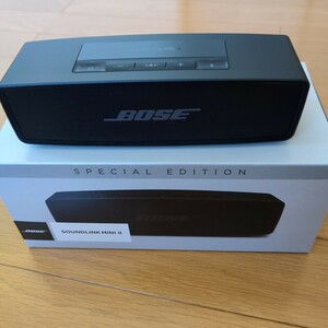 BOSE SoundLinkMini II SPECIAL EDITION Bluetooth speaker トリプルブラック 付属品完備 極美品