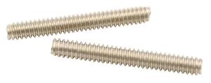 スレッドポスト Threaded Post - #6-32 x 1 1/16”, Plated Brass, USA, Nickel [送料170円から 同梱可]