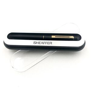 SHEAFFER シェーファー　ボールペン　ツイスト式　ブラック×ゴールド　箱付き