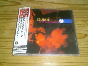 CD：JOHN COLTRANE COLTRANE LIVE AT THE VILLAGE VANGUARD ジョン・コルトレーン ライヴ・アット・ザ・ヴィレッジ・ヴァンガード：帯付