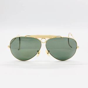 【保管品】Ray Ban B&L SHOOTER USA ボシュロム レイバン シューター サングラス 度なし ケース付 / io-0731-sw