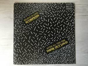 SCORPIONS BELEIVE IN LOVE ブラジル盤　PROMO THINK OUT LOUD AFTER ALL THIS TIME