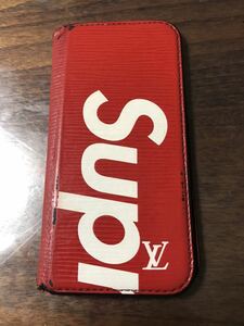 即決Supreme LOUIS VUITTON iPhoneケース　シュプリーム　ルイヴィトン