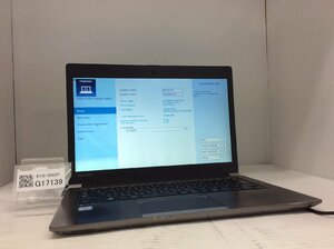 ジャンク/ TOSHIBA dynabook R63/D PR63DEAA64CAD81 Intel Core i5-6200U メモリ4.1GB SSD128.03GB 【G17139】