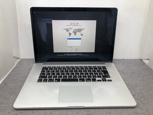 【Apple】MacBook Pro Retina 15inch Late 2013 A1398 Corei7-4960HQ 16GB SSD512GB NVIDIA GeForce GT750M 2GB OS10.9 中古Mac