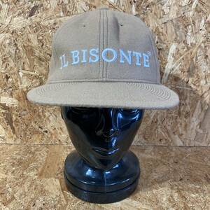 IL BISONTE POTEN PROFESSIONAL BASEBALL CAP コラボ 別注 限定 ポテン ウール レザー ベースボール キャップ 帽子