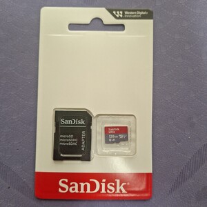 【サンディスク 新品未開封】 SanDisk microSDカード 128GB UHS-I Class10 SDSQUAB-128