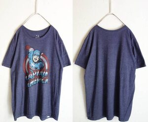 マーベル　キャプテンアメリカTシャツ M☆CAP TAIN AMERICA GAP