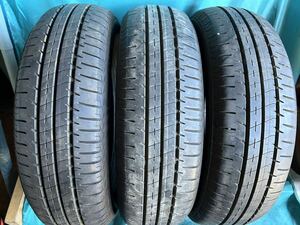 2022年製165/60R15 バリ山！中古タイヤ3本セット　 BRIDGESTONE エコピア　NH200C ブリヂストン 