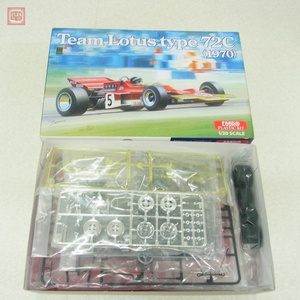 未組立 エブロ 1/20 チームロータス タイプ72C 1970 EMSF-1 No.001 EBBRO TEAM LOTUS TYPE 72C 【10