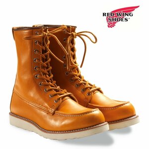 ◆新品◆MADE IN USA◆RED WING #9877 Irish Setter 8”Moc◆レッドウィング アイリッシュセッター ゴールドラセット セコイア◆US10 D