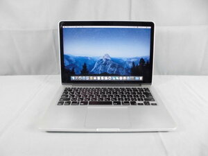 MacBook Pro　Early 2015　(Corei5 2.7GHz、8GB、256GB、13.3型)