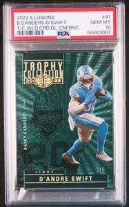 【PSA 10 GEM MINT】2022 Panini Illusions Football [BARRY SANDERS / D