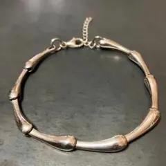 SILVER925 TEAR DROP BRACELET/シルバー/ブレスレット