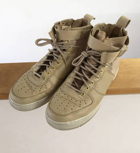 ★Nike SF Air Force 1 Mid/ナイキ スペシャルフィールド エアフォースワン メンズ Mushroom/マッシュルーム ベージュ系 27cm