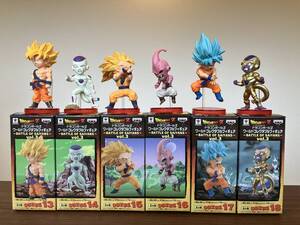 開封品【究極激激激激激激激レア】ドラゴンボールZ ワールドコレクタブルフィギュア 〜BATTLE OF SA IYANS〜vol.3 全6種セット