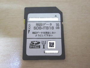 ★★ (中古） ECLIPSE イクリプス2018年 AVN-138/137/135/134/133ナビ SDナビ SDカード★★