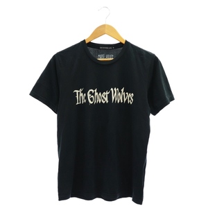 ジィ ヒステリック トリプルエックス Thee Hysteric XXX THE GHOST WOLVES Tシャツ カットソー 半袖 プリント M 黒 ブラック メンズ