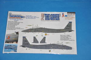 コンボ ２機分 TWO BOBS デカール 1/32 1/48 アメリカ軍 F-15E トゥーボブス 32-024 48-081 F-15E One More Time for the Gipper 　