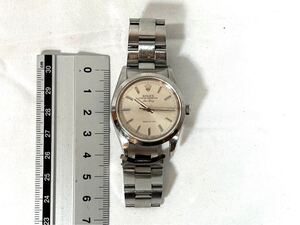 ROLEX Air King OYSTER PERPETUAL バンド破損 自動巻き 稼働品 ロレックス