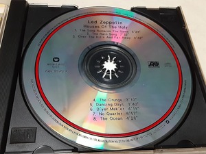 LED ZEPPELIN　レッド・ツェッペリン●HOUSES OF THE HOLY　KOREA盤ユーズドCD