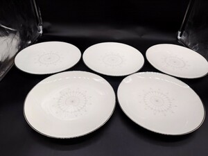 【Noritake　ノリタケ】オールドノリタケ大皿1960 年代ビンテージ　5枚セット