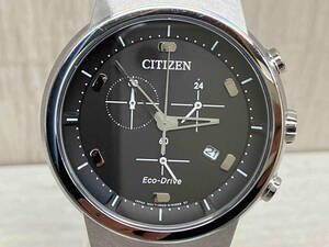 CITIZEN シチズン エコドライブ クロノグラフ AT2400-81E 腕時計 ソーラー