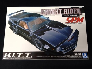 未使用品 プラモデル アオシマ 1/24 ナイトライダー ナイト2000 K.I.T.T. SPM ムービーメカ No.KR-04 「ナイトライダー」