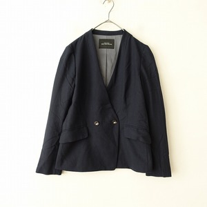 //ユナイテッドアローズ グリーンレーベルリラクシング UNITED ARROWS *ノーラペルジャケット*40(jk33-2401-263)【92A42】