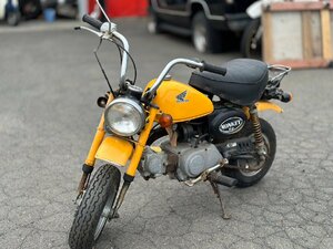 ●圧縮良好! HONDA ホンダ Monkey モンキー Z50J 50cc 走行3158km 1988-1989年モデル レストアベース 部品欠品有 メインキー無 札幌発