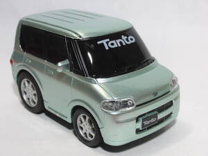 DAIHATSU ダイハツ 非売品 タント カラーサンプル グリーンメタリック プルバックカー Tanto ミニカー 入手困難 ノベルティ 当時物 レア