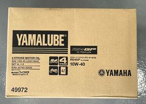 【24L】YAMAHA純正 ヤマルーブ RS4GP 4L×6缶 ワンケース 化学合成油 JASO：MA2 YAMALUBEシリーズ最高峰エンジンオイル
