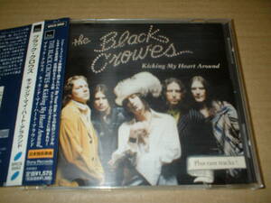 【国内マキシＣＤ】ブラック・クロウズ（THE BLACK CROWES）／キッキング・マイ・ハート・アラウンド　（９８年作！帯付！全４曲）